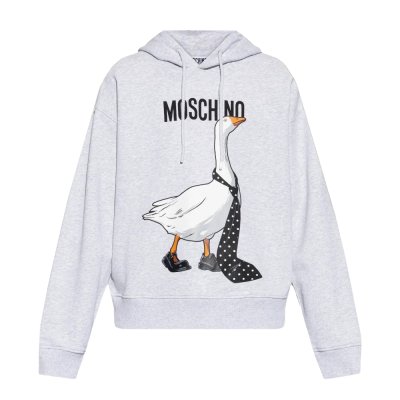 THE GOOSE-PRINT HOODIE